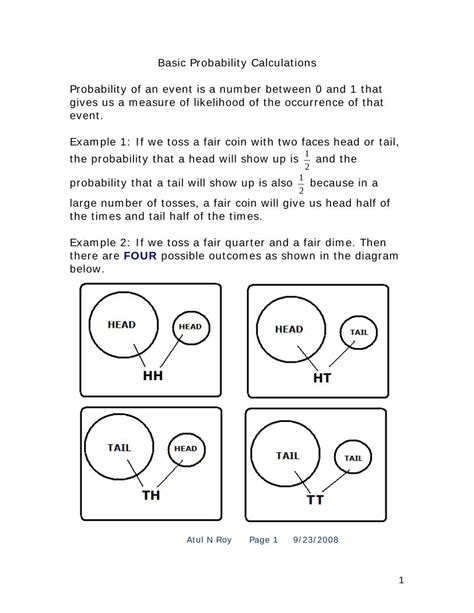 PDF Basic Probability Calculations MATH GURUKULmathgurukul Org