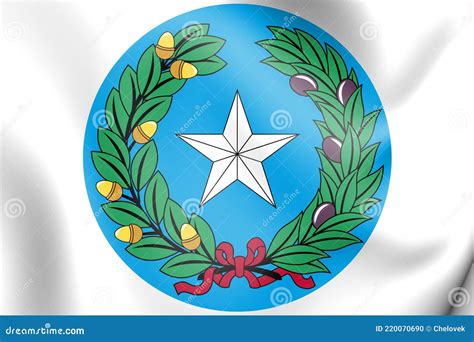 Republic Of Texas 1836 1839 Flag Royalty Free Stock Photography