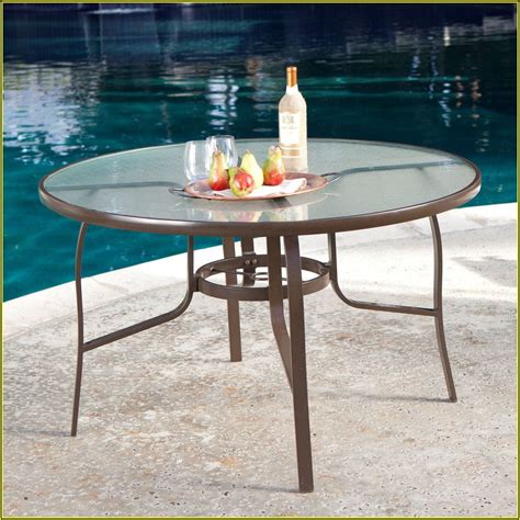 Round Tempered Glass Patio Table And Chairs Patios Home Decorating Ideas Qmk0q00bq6