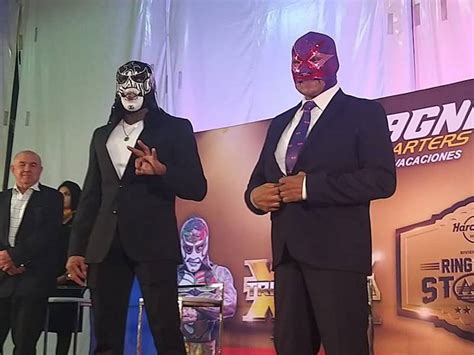 Tripleman A Xxx Pentagon Jr Y Villano Iv Ser N Inmortalizados En El Aire