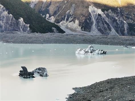 Mount Cook Glacier, New Zealand 5 Stock Image - Image of zealand, cook ...