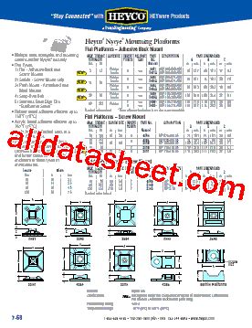 Datasheet Pdf Heyco