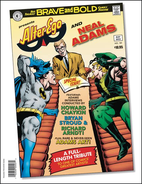 Alter Ego Magazine 181 Neal Adams Tribute Issue