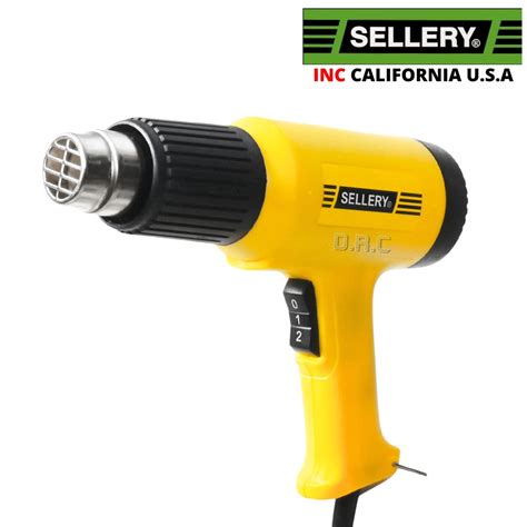 Jual Hot Air Gun Sellery W Original Pemanas Plastik Pengupas Cat Multifungsi Heat Gun