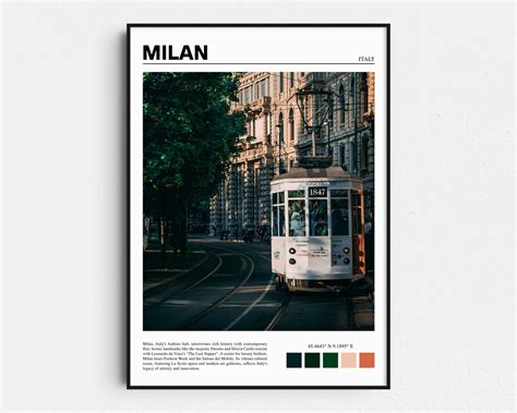 Milan Print Milan Wall Art Milan Poster Milan Photo Milan - Etsy