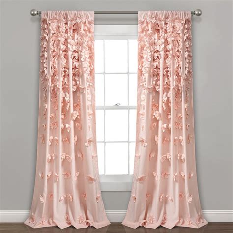 Lush Decor Riley Window Curtain Panel Curtains Lush Decor Panel Curtains