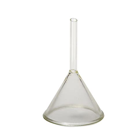 50mm Glass Powder Funnel Heavy Wall Lab Chemistry Glassware Od 5cm In Funnel From Office