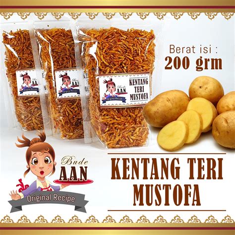 Jual KENTANG TERI MUSTOFA 200 Grm Shopee Indonesia