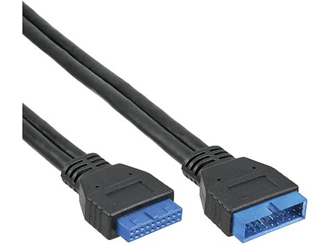 INLINE InLine USB 3 0 Verlängerung intern Pfostenanschluss Stecker