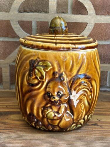 Vintage Squirrel Cookie Jar EBay