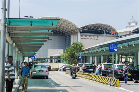 Macau Border Gate Portas Do Cerco Entry Crossing Bus Terminal