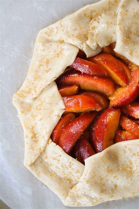 Peach Galette Hungry By Nature