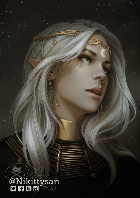 Female sun elf spirit companion direct remote binding – Artofit