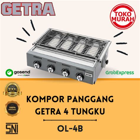 Jual Kompor Panggang Bakaran Sosis Tungku Roaster Burner Getra Ol