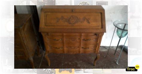 Achat Secretaire Chene Clair Tir St L Xv Occasion Etterbeek Troc