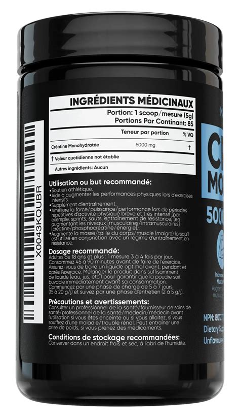 Nutratology Micronized Creatine Monohydrate 425 G 85 Servings