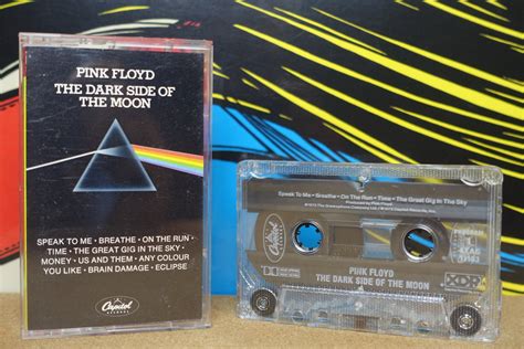 Pink Floyd Cassette The Dark Side Of The Moon Cassette Tape 1973