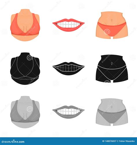 Vector Design Of Body And Part Logo Collection Of Body And Anatomy