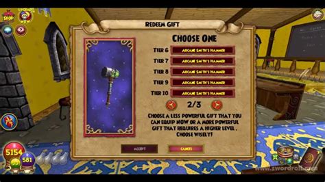 Wizard101 Arcane Builders Bundle Gear And Wand Youtube