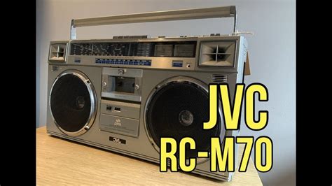 Jvc Rc M Boombox For Repair Vintage Ghetto Blaster Youtube