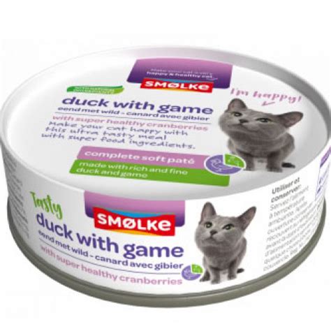 Smolke Soft Pate Eend Smakelijk Kattenvoer