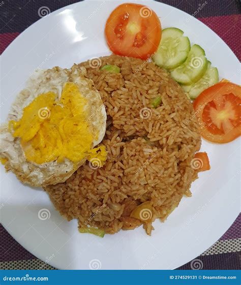 Nasi Goreng stock image. Image of lunch, meat, breakfast - 274529131