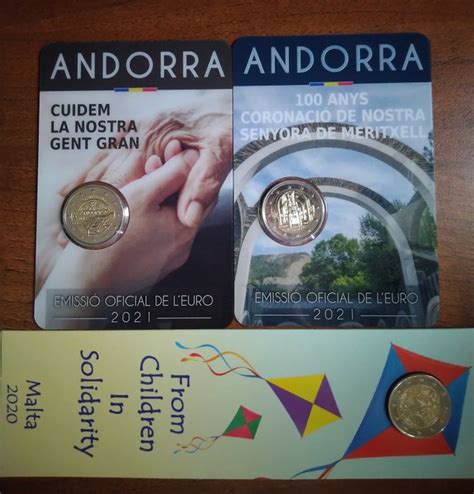 Andorre Malte 2 Euro 2020 2021 3 Coincards Catawiki