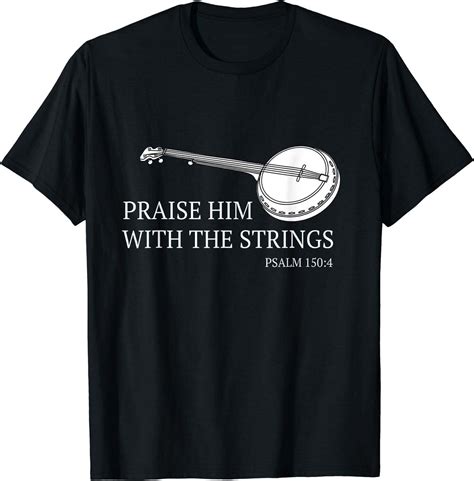 Bluegrass Guitar T Shirt Celebrate With Banjo And Strings