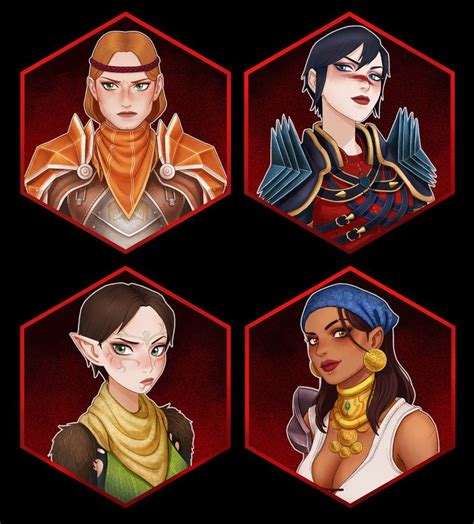 Aveline Hawke Merrill And Isabela Dragon Age Games Dragon Age 2