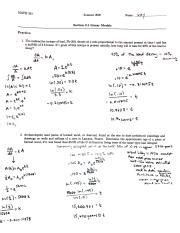 Sol Pdf Math Summer F J Name Section Linear Models