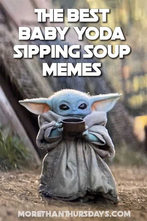 Kermit Sipping Tea Dethroned By Baby Yoda Drinking Soup Just Disney