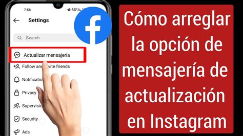 Cómo Arreglar La Opción De Mensajería De Actualización Que No Se Muestra En Instagram 2023