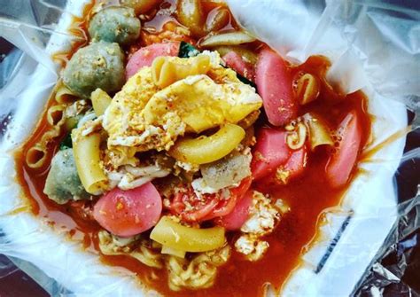 Resep Seblak sosis oleh Ambu Dylan - Cookpad