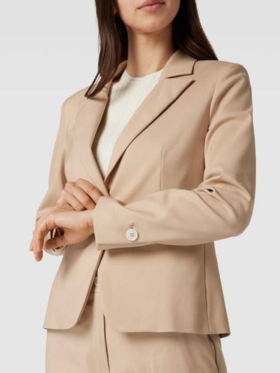 Gerry Weber Blazer Mit Reverskragen Modell JOYFUL VIBES Sand Online