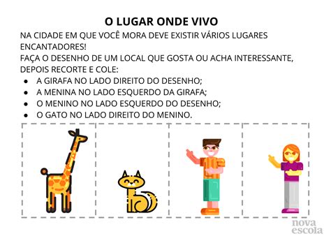 O lugar onde vivo Planos de aula 2º ano