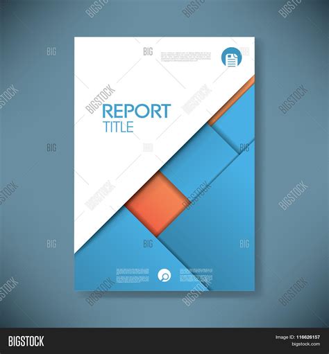 Business Report Cover Vector And Photo Free Trial Bigstock