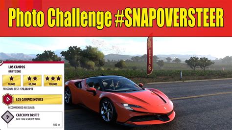 Forza Horizon 5 Photo Challenge SNAPOVERSTEER Los Campos Drift Zone