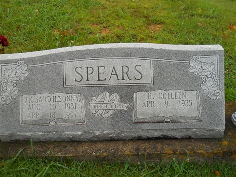 H Colleen Spears 1935 Unknown Find A Grave Memorial