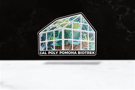 Cpp Biotrek Sticker Transparent Cal Poly Pomona Etsy