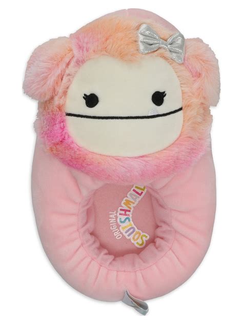 Squishmallows Caparinne The Sasquatch Step In Slippers Youth Sizes 13