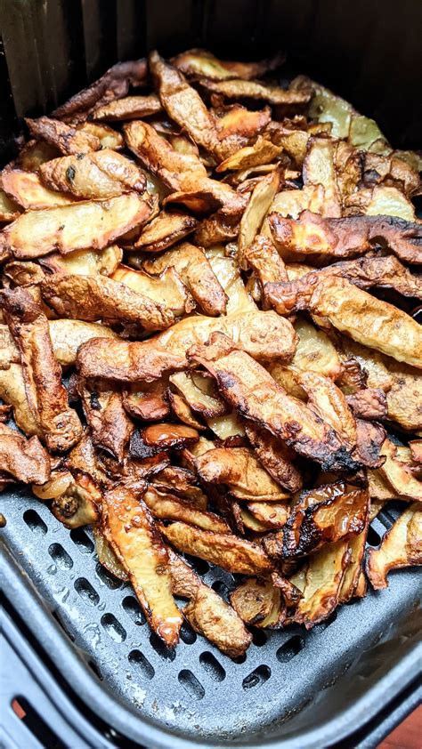 Air Fryer Potato Peels Recipe The Herbeevore