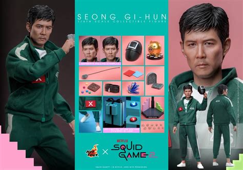 PRE ORDER Hot Toys TMS Squid Game Seong Gi Hun Hobbies Toys Toys Games On Carousell