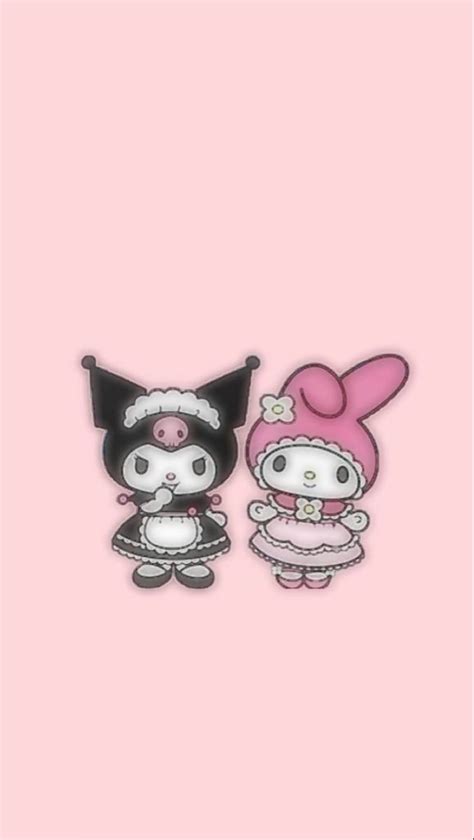 Kuromi Hello Kitty Wallpapers Wallpaper Cave