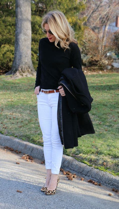 Pin On Moda How To Wear White Jeans White Jeans Fall Fashion Outfits