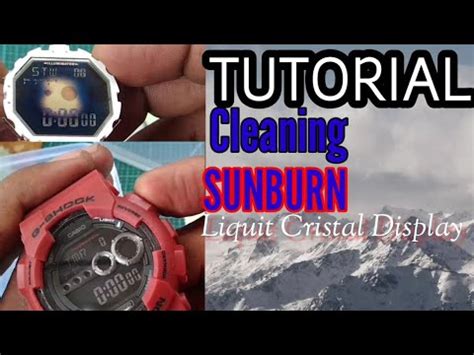 TUTORIAL CLEANING REFLEKTOR DAN PENAMBAHAN POLARIS CASIO G SHOCK GD 100