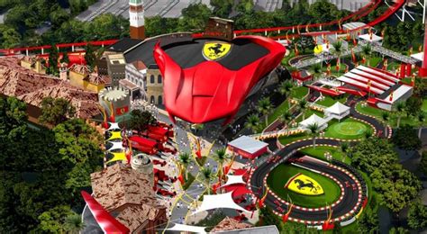 Ferrari Land à Port Aventura Le Parc Dattraction Ferrari Blog