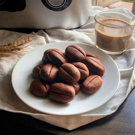 Coffee Bean Cookies Recipe Baking Made Simple By Bakeomaniac