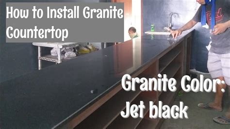 Granite Countertop Installation Granite Installation Youtube