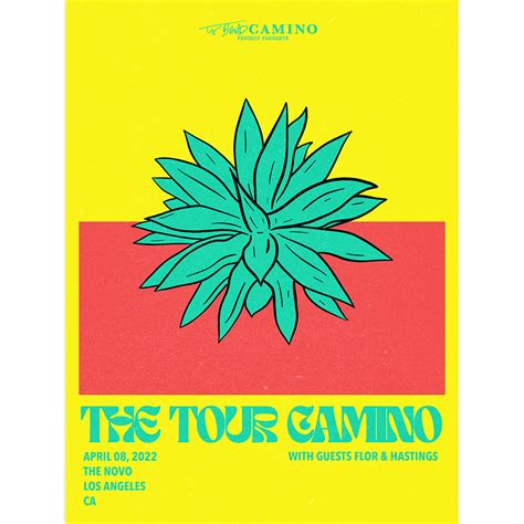 The Tour Camino Poster The Band Camino