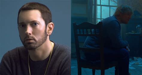 Eminem Ed Sheeran Debut Confessional River Music Video Watch Here